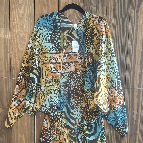 Cato Women’s One Size KIMONO Long Lightweight - Picture 2 of 12